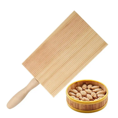 Wooden gnocchi board