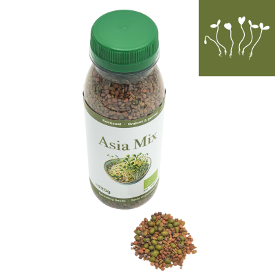 Asia Mix Graines à germer bio 220g