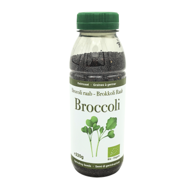 Organic broccoli raab sprout seeds 220g